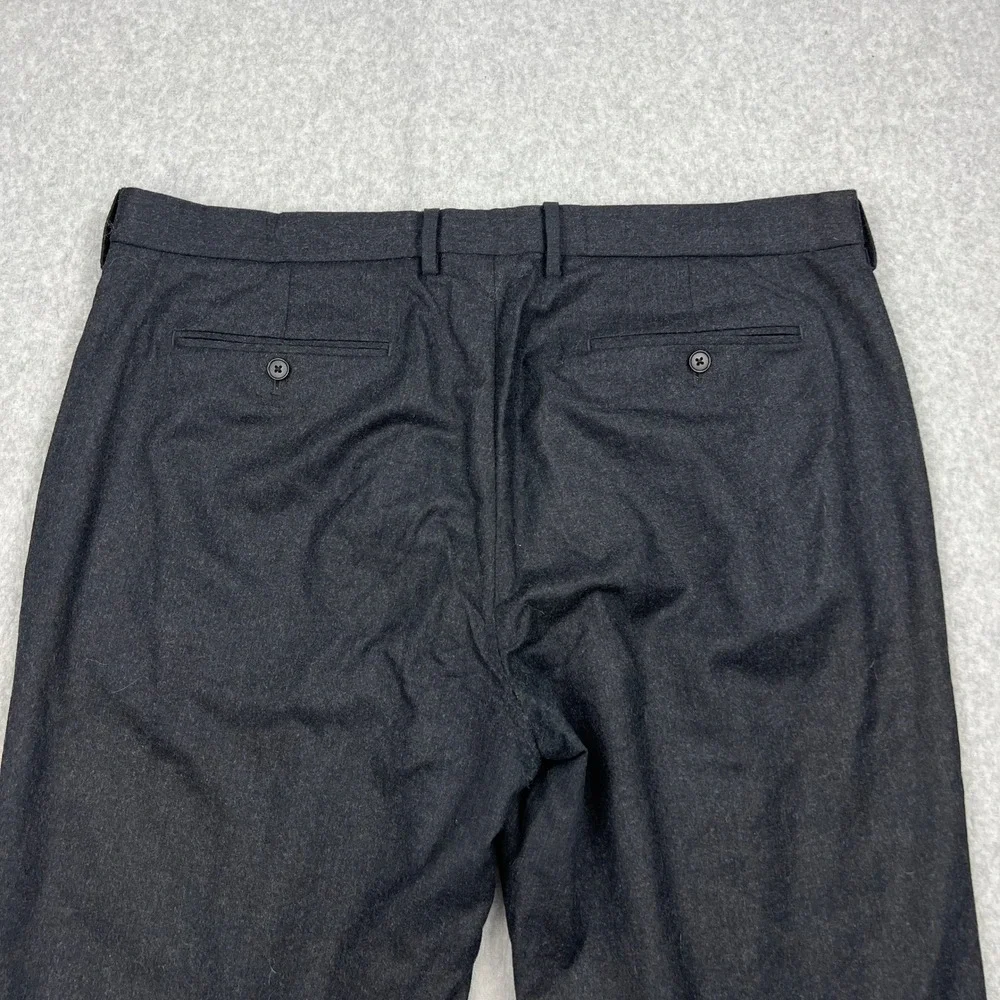 Banana Republic Dress Pants Men 40x32* Wool Taper Vitale Barberis Canonico Italy